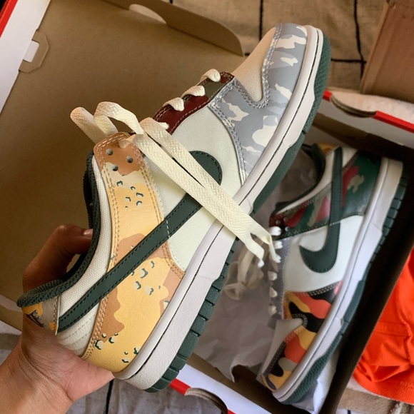 Nike Dunk Low Camo - Picture 2 of 4